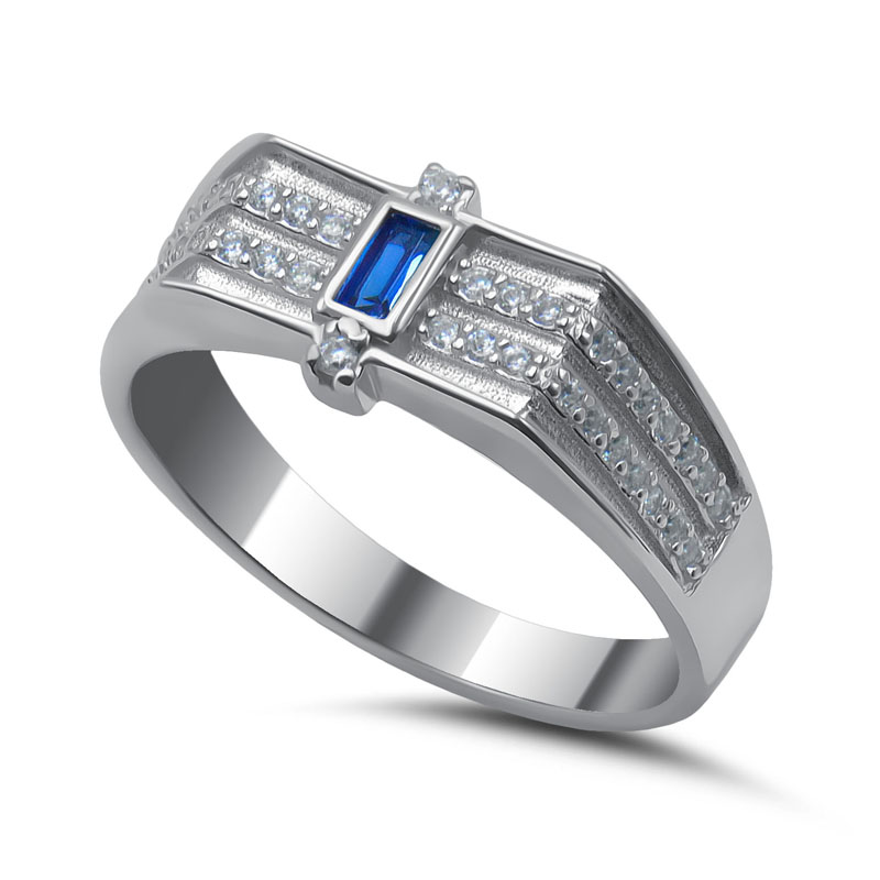 Серебряное кольцо 012231391C