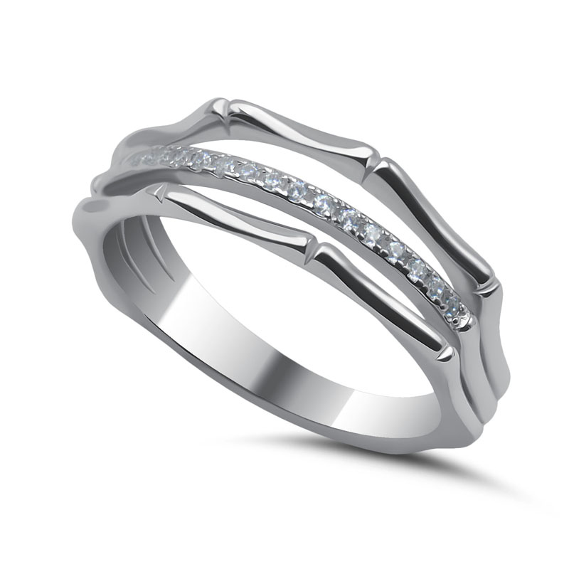 Серебряное кольцо 012231412A