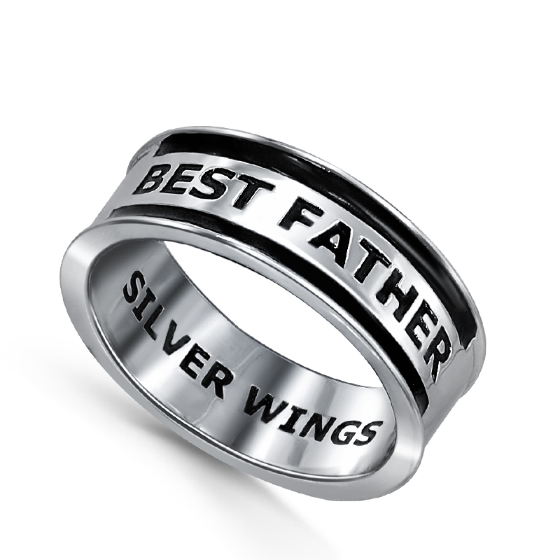 Серебряное кольцо<br> 01FATHER-06