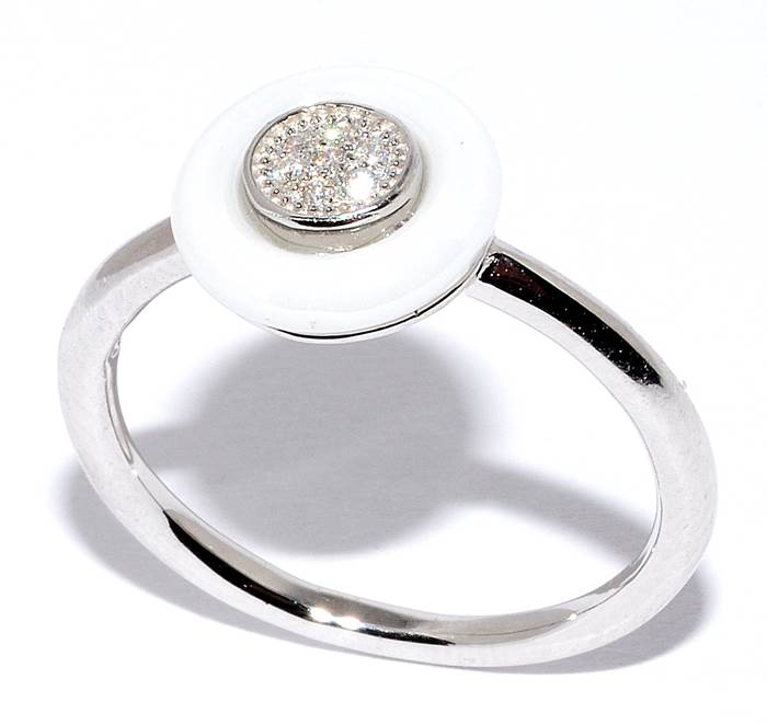 Серебряное кольцо<br> 01SR1158A-130