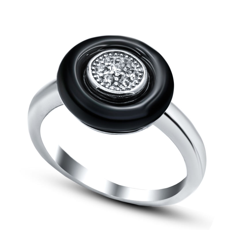 Серебряное кольцо 01SR1158B-130