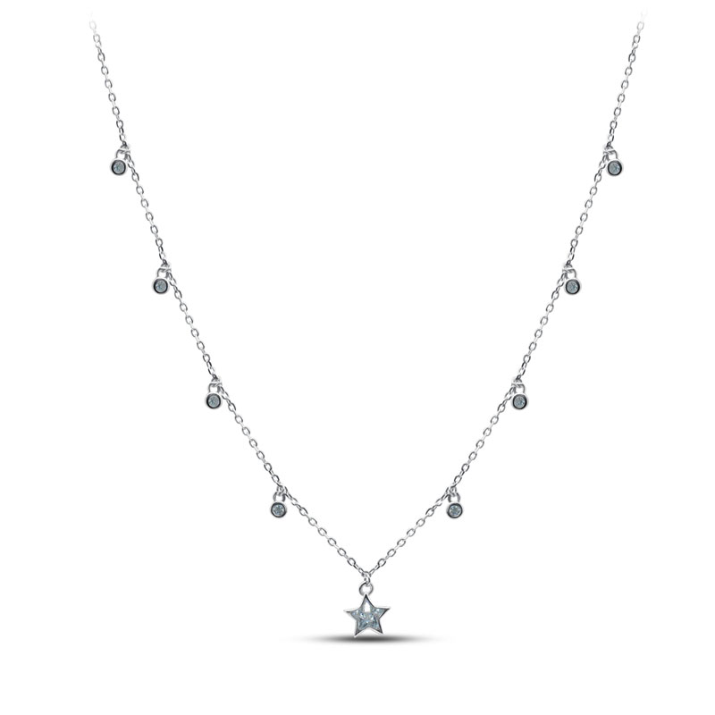 Серебряное колье 051273612A