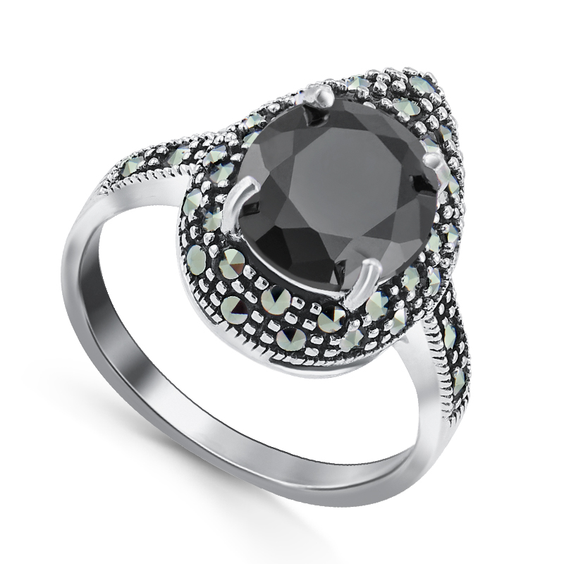 Серебряное кольцо 210002-300B-39