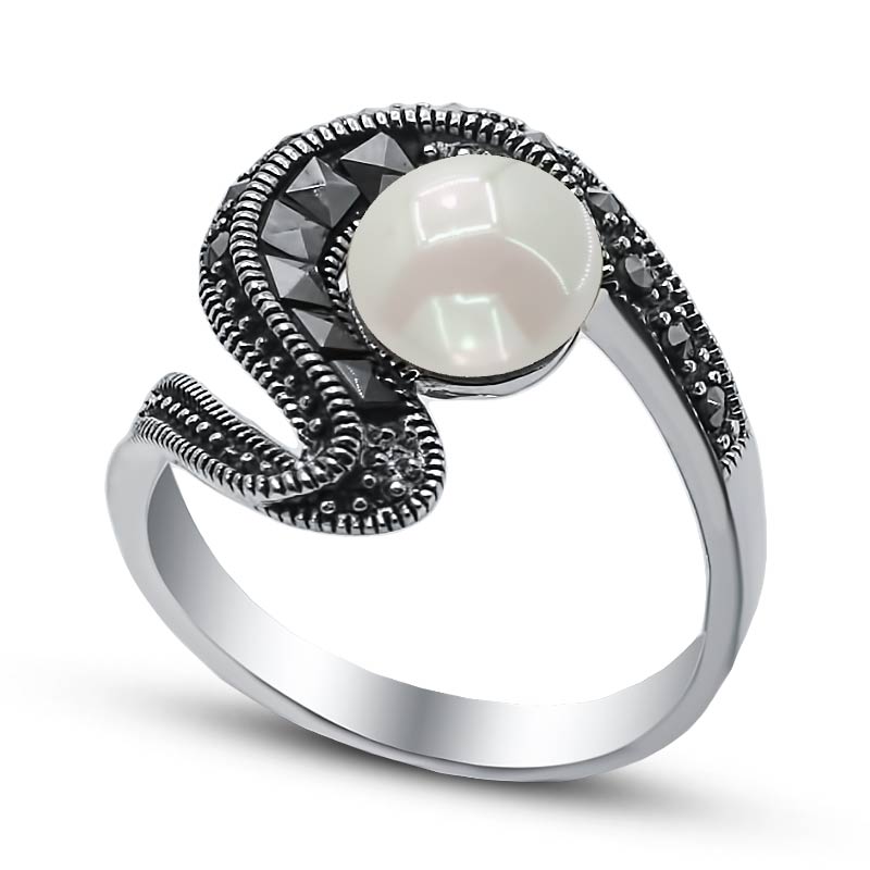 Серебряное кольцо<br> 210311A-39