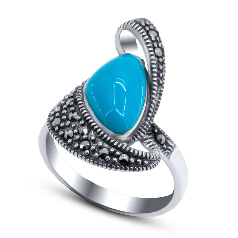 Серебряное кольцо 210401-39