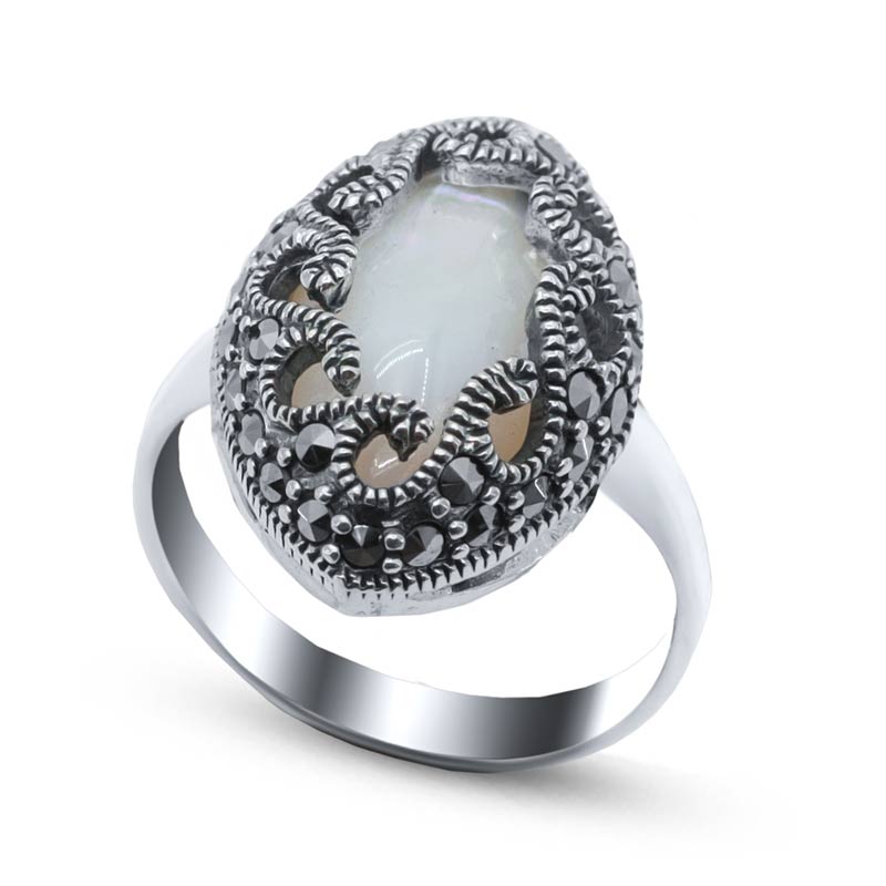 Серебряное кольцо<br> 210546A-39