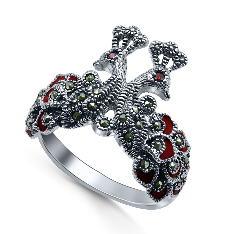 Серебряное кольцо, 210756D-39