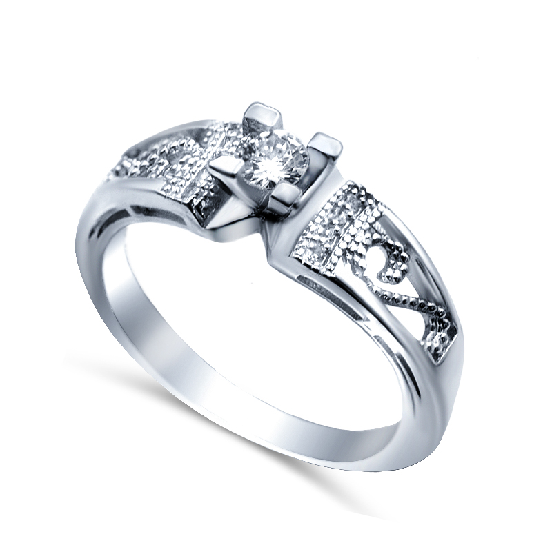 Серебряное кольцо, 21SET17622-113