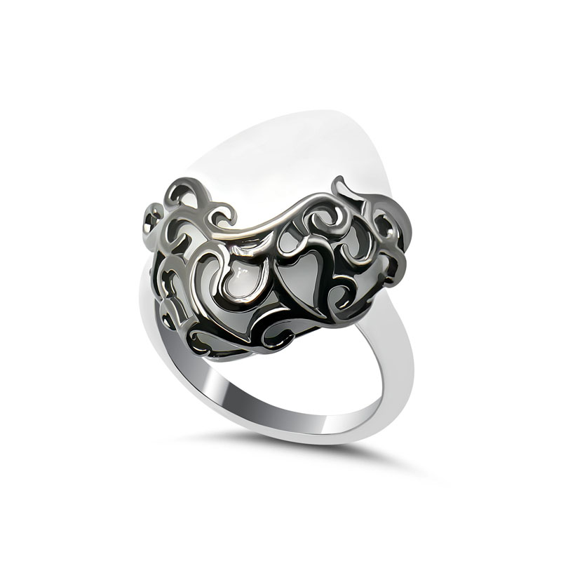 Серебряное кольцо 21SR000737C-1-96-131