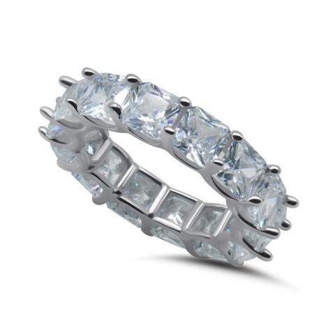 Серебряное кольцо, вставка: куб.цирконий, арт.:012022798a, SilverWings, рис. 1