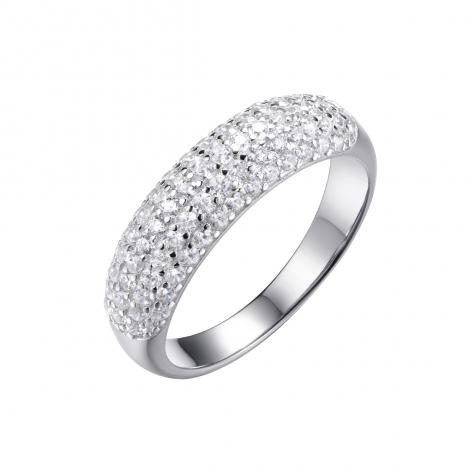 Кольцо, вставка: куб.цирконий, арт.:0120911412a, SilverWings, рис. 1