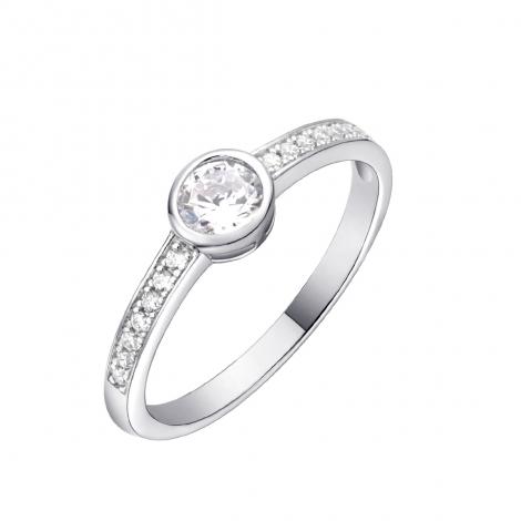 Кольцо, вставка: куб.цирконий, арт.:0120911745a, SilverWings, рис. 1
