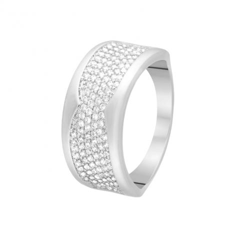 Кольцо, вставка: куб.цирконий, арт.:0120911916a, SilverWings, рис. 1