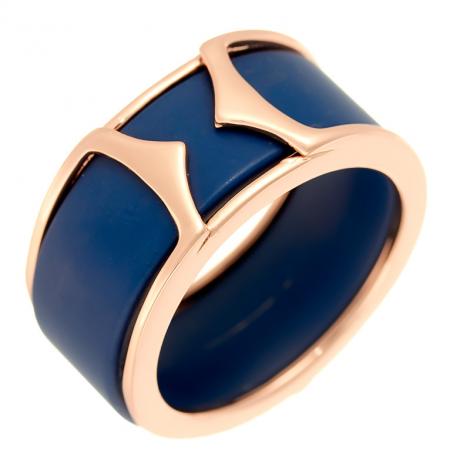 Кольцо, вставка: керамика матовая, арт.:0120911970pgp-c-m, SilverWings, рис. 1