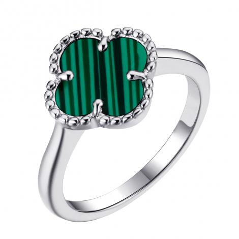 Кольцо, вставка: малахит и., арт.:0120912079e, SilverWings, рис. 1