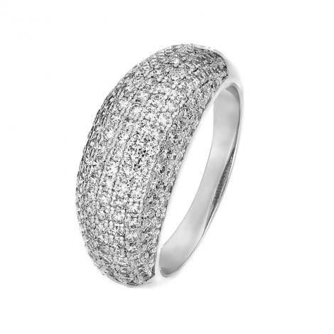 Кольцо, вставка: куб.цирконий, арт.:0120912124a, SilverWings, рис. 1
