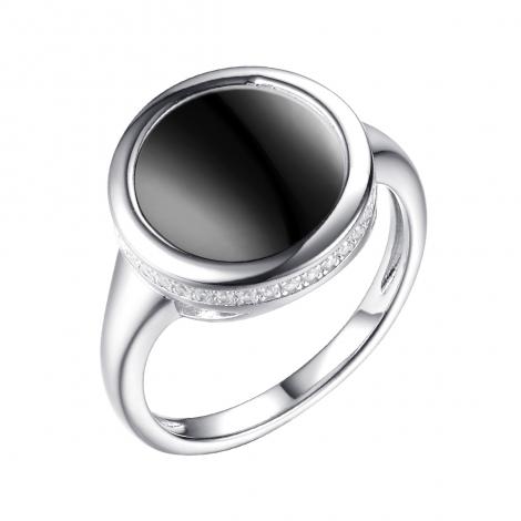 Кольцо, вставка: керамика, куб.цирконий, арт.:0120912281ab, SilverWings, рис. 1