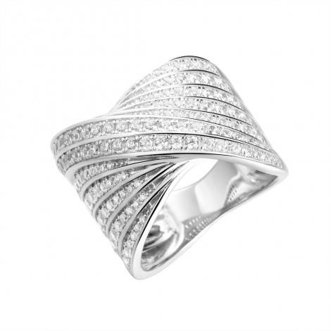 Кольцо, вставка: куб.цирконий, арт.:0120912315a, SilverWings, рис. 1