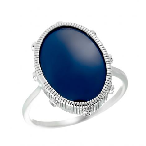 Кольцо, вставка: керамика, куб.цирконий, арт.:0120912377c, SilverWings, рис. 1