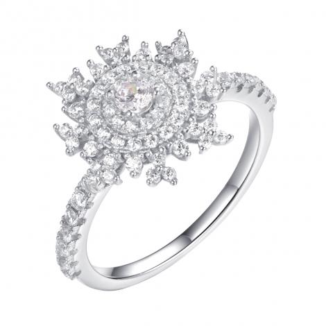 Кольцо, вставка: куб.цирконий, арт.:0120913025a, SilverWings, рис. 1