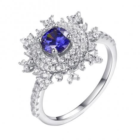 Кольцо, вставка: куб.цирконий, арт.:0120913027ct, SilverWings, рис. 1