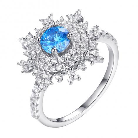 Кольцо, вставка: куб.цирконий, арт.:0120913027n, SilverWings, рис. 1