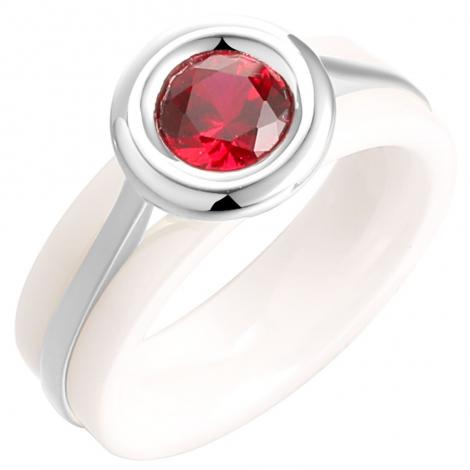 Кольцо, вставка: корунд (руб.) синт., керамика, арт.:01209134879a-d, SilverWings, рис. 1