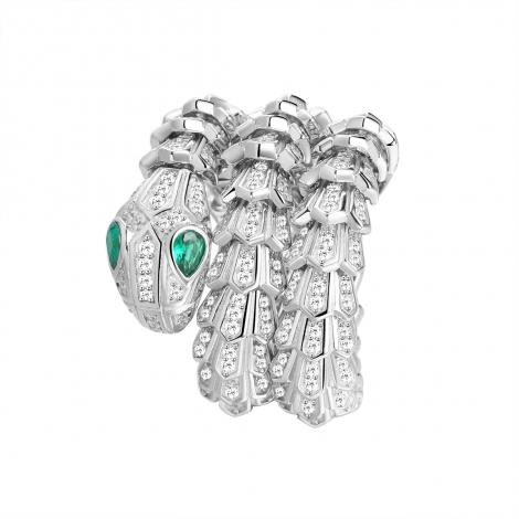 Кольцо, вставка: нанокристалл, куб.цирконий, арт.:0120915248a-e, SilverWings, рис. 1