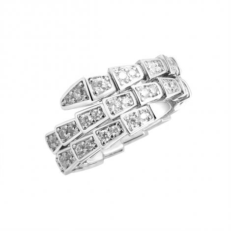 Кольцо, вставка: куб.цирконий, арт.:0120915664a, SilverWings, рис. 1