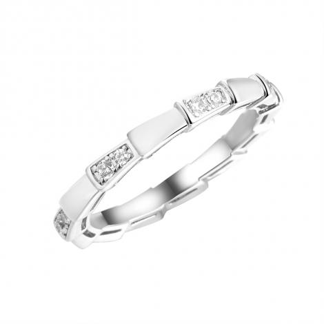 Кольцо, вставка: куб.цирконий, арт.:0120915666a, SilverWings, рис. 1