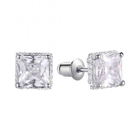 Серьги, вставка: куб.цирконий, арт.:0220911061a, SilverWings, рис. 1