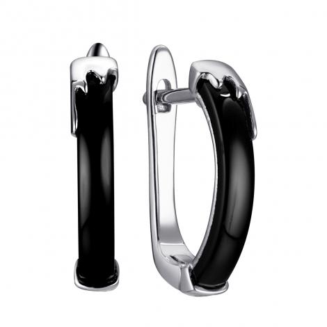 Серьги, вставка: керамика, арт.:0220911572b, SilverWings, рис. 1