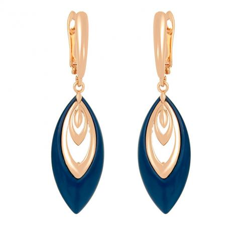 Серьги, вставка: керамика матовая, арт.:0220911699pgp-c-m, SilverWings, рис. 1