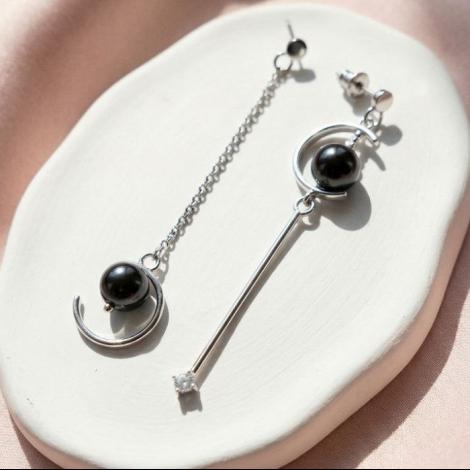 Серьги, вставка: керамика, куб.цирконий, арт.:0220912598b, SilverWings, рис. 3