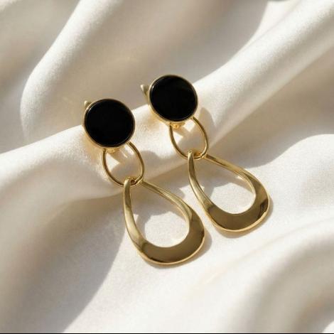 Серьги, вставка: керамика, арт.:0220912805gp-b, SilverWings, рис. 3