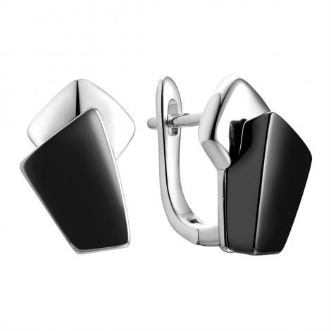 Серьги, вставка: керамика, арт.:0220913566b, SilverWings, рис. 1