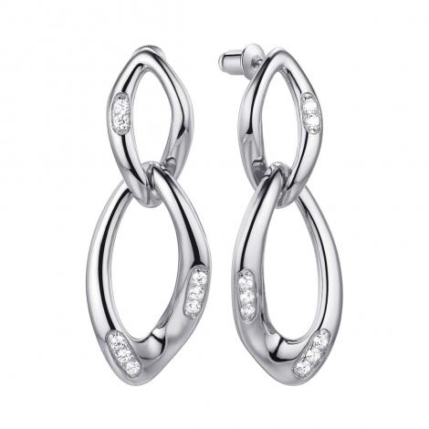 Серьги, вставка: куб.цирконий, арт.:0220914185a, SilverWings, рис. 1