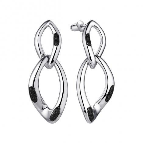 Серьги, вставка: шпинель синт., арт.:0220914185b, SilverWings, рис. 1