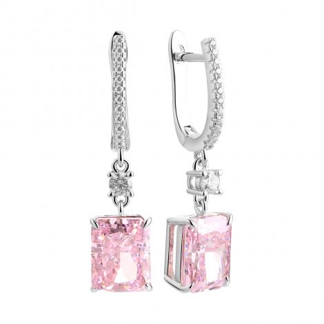 Серьги, вставка: куб.цирконий, арт.:0220915413o, SilverWings, рис. 1