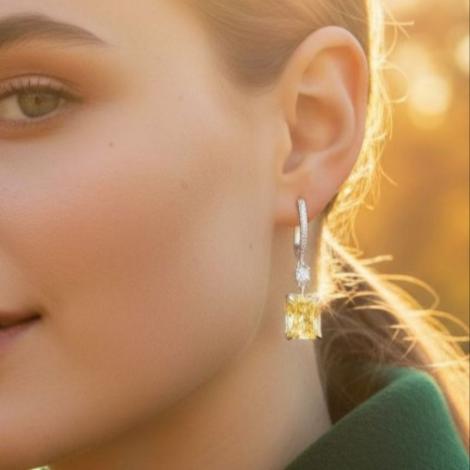 Серьги, вставка: куб.цирконий, арт.:0220915413u, SilverWings, рис. 2