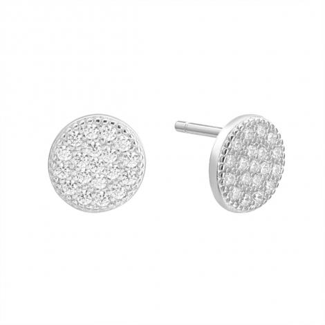 Серьги, вставка: куб. цирконий, арт.:0220915836a, SilverWings, рис. 1