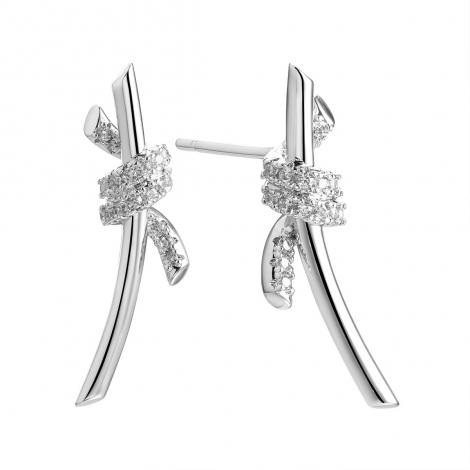 Серьги, вставка: куб.цирконий, арт.:0220916358a, SilverWings, рис. 1