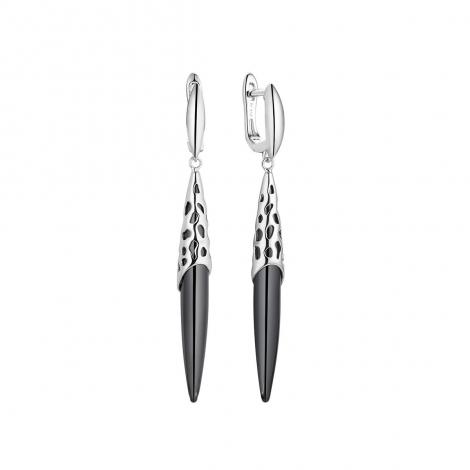 Серьги, вставка: керамика, арт.:0220928692b, SilverWings, рис. 1