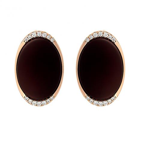 Серьги, вставка: керамика матовая, куб.цирконий, арт.:022094862pgp-p-m, SilverWings, рис. 1