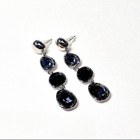 Серьги, вставка: куб.цирконий, арт.:022211307mix, SilverWings, рис. 1