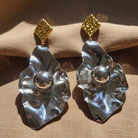 Серьги, арт.:022421131gp-a, SilverWings, рис. 1