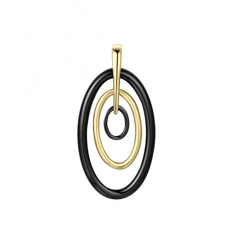 Подвеска, вставка: керамика, арт.:0320911156gp-b, SilverWings, рис. 1