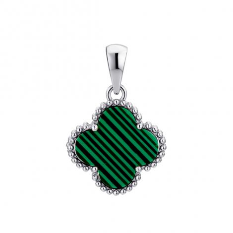 Подвеска, вставка: малахит и., арт.:0320911317e, SilverWings, рис. 1