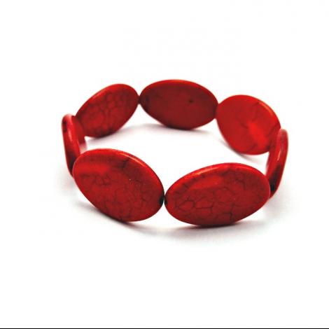 Браслет, вставка: коралл пр., арт.:041361281, SilverWings, рис. 1