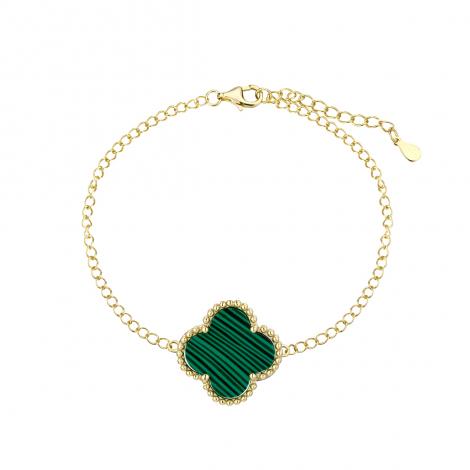 Браслет, вставка: малахит и., арт.:0420911317gp-e, SilverWings, рис. 1